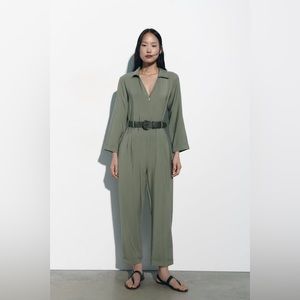Zara belted Jumpsuit